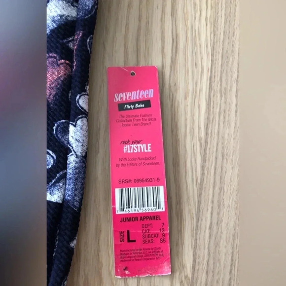 🆕Seventeen Hearts Lower Back Junior Dress L🆕 - Picture 8 of 8